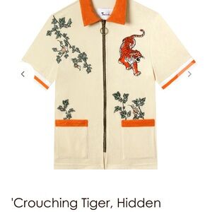 Tombolo “Crouching Tiger Hidden Dragon” terry shirt + shorts
